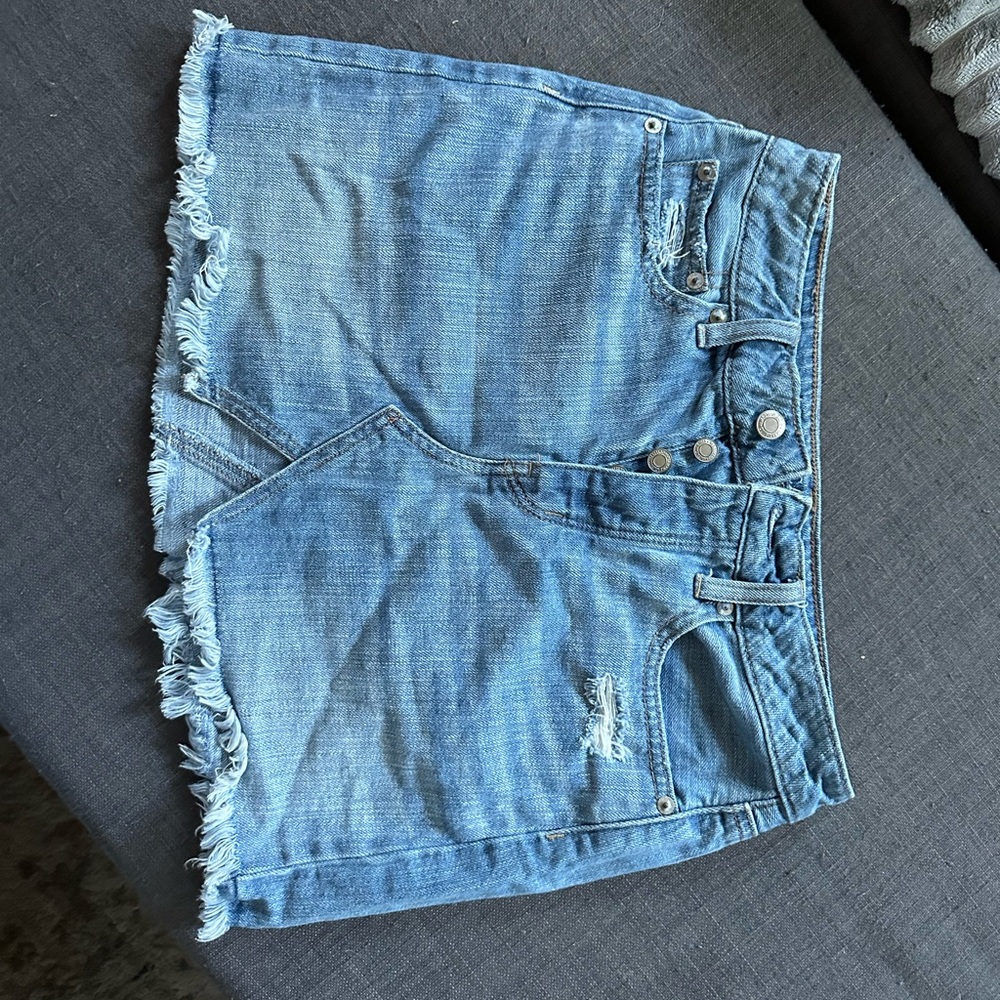 American Eagle Outfitters Blue Denim Skirt